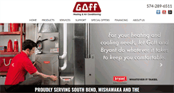 Desktop Screenshot of goffheating.com